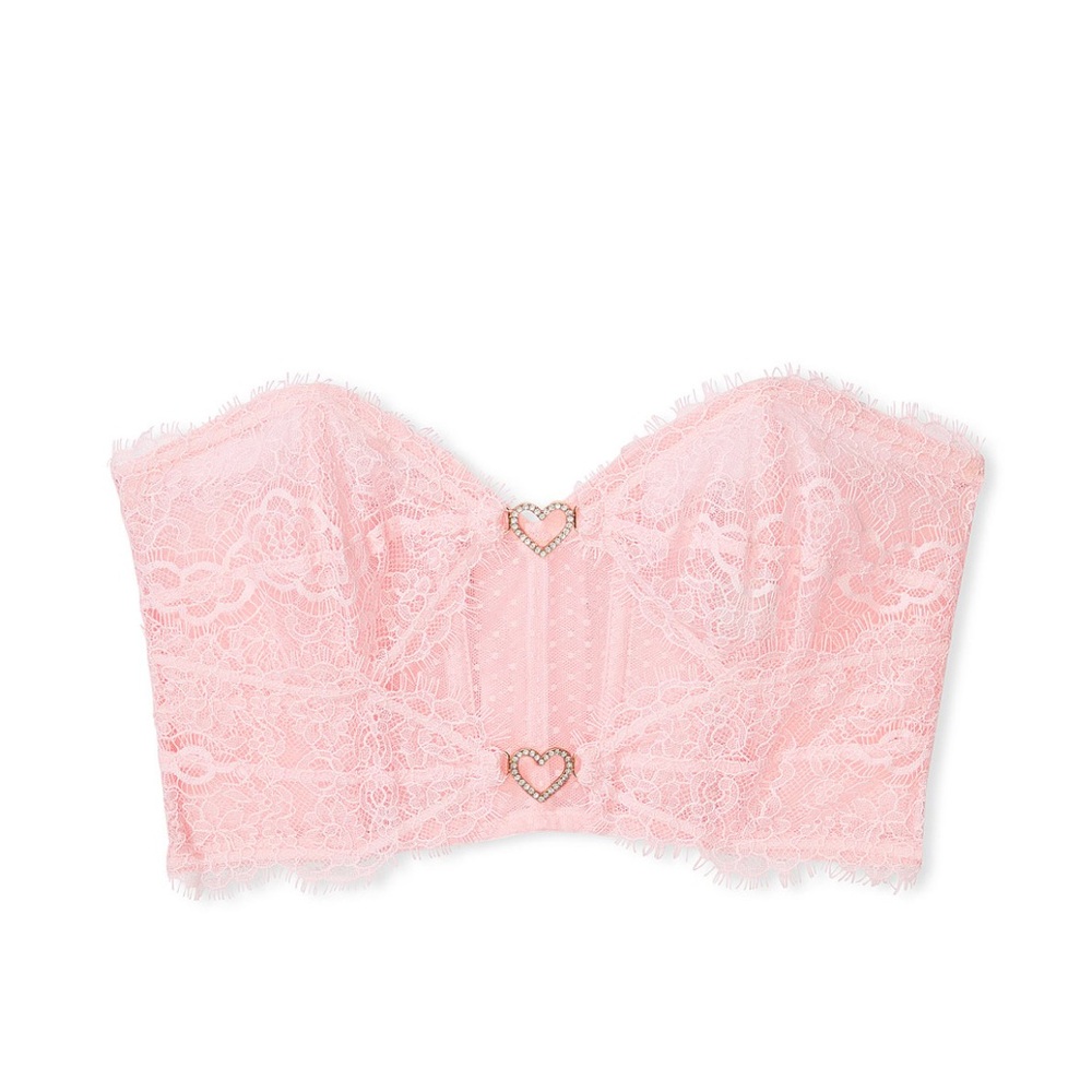 VS DREAM ANGELS Lace Shine Heartware Corset Top